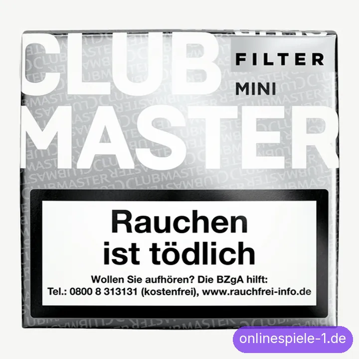 Clubmaster Mini Filter White