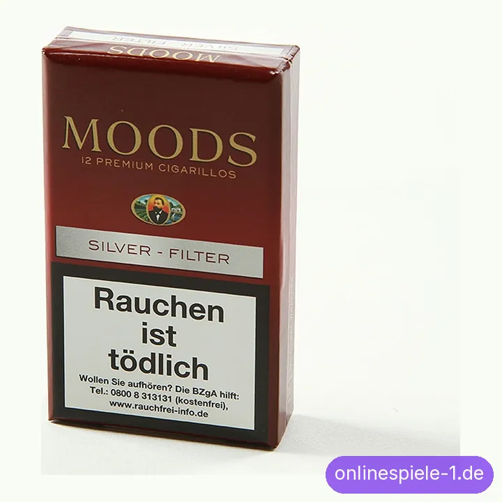 Dannemann Moods Silver Filter 10er